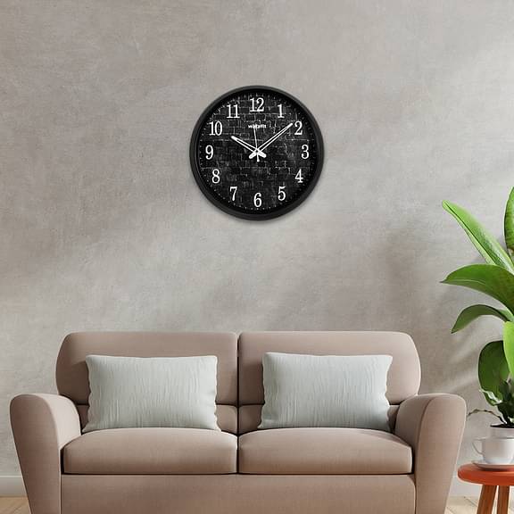 Wakefit Ash Bricks Wall Clock